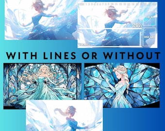 Disney LORCANA プレイマット（Elsa） Disney Lorcana Playmat (Elsa) - TCG Bandits