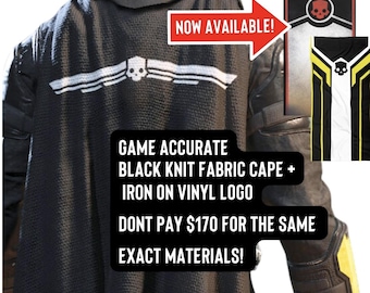 heavens ascender 2 inspired cape not helmet B-01 cosplay please read description