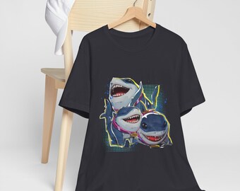 Unofficial M@RVEL RIVALS inspired Jeff the land shark inspired Unisex Shirt , Ships fast from the USA