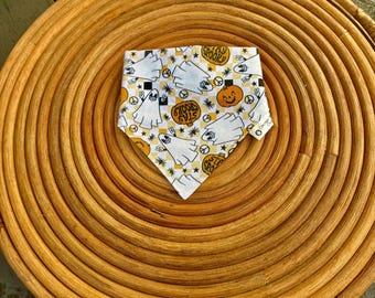 Personalized Halloween Dog Bandana: Monster, Ghost, Puppy Costume