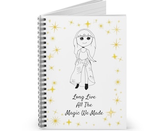 Barndagbok Söt Tacksamhetskonsert Scrapbook Journal Spiral Anteckningsbok Dagbok - Linjerade Linjer
