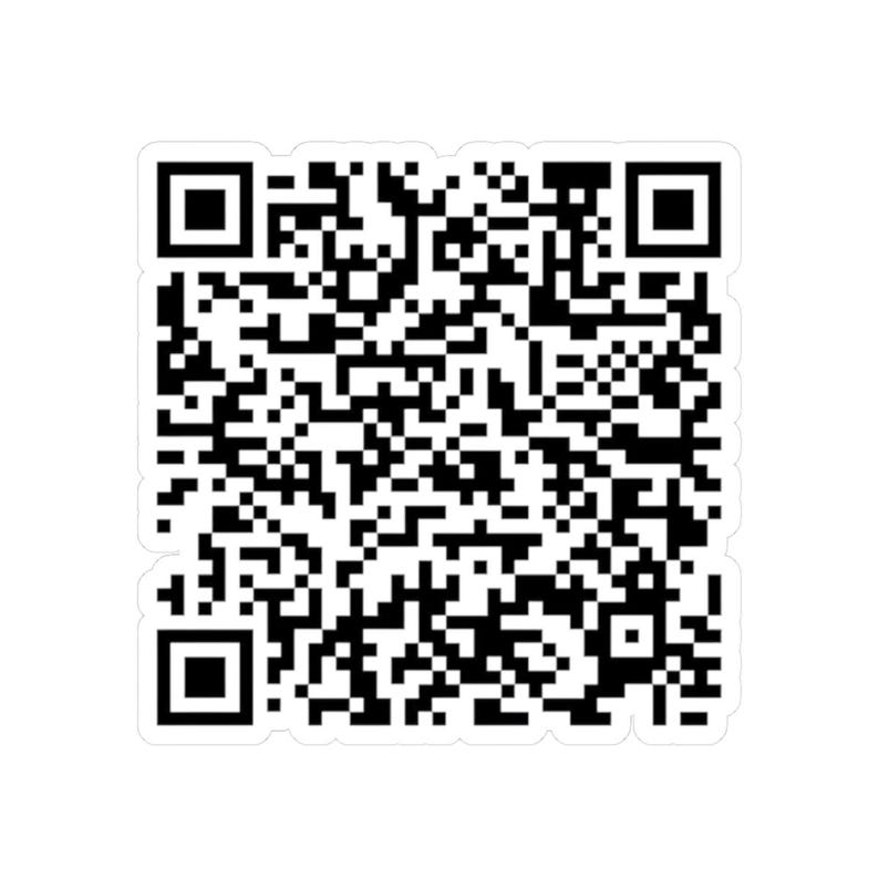 thumbnail image 2 of Rick Roll QR Code Stickers – 25 To 500 Pack, Bulk Lot, Never Gonna Give You Up – 1.25×2.25″ 2 of 4