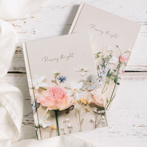 Floral Notebook Stationery Daily Planner Journal