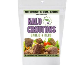 5 oz Kalo (Taro) Croutons, Gluten Free