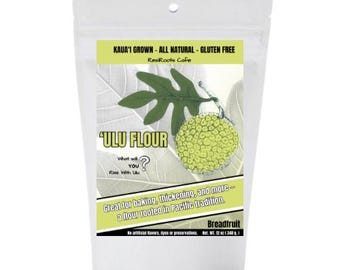 12oz Breadfruit (Ulu)  Flour - High in Fiber, Vitamins, Gluten-Free, Sustainable