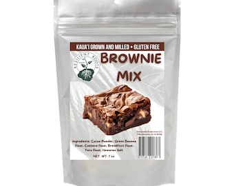 7oz Hawaiian Brownie Mix with Island Flour Blend  -  Gluten-Free