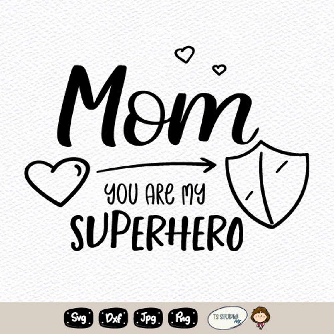 Mom you are my superhero SVG Instant Digital Download svg Etsy