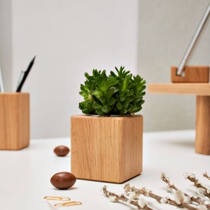 Schreibtisch Accessoires aus Holz, Blumentopf Eiche, Blumenampel, Blumenampel, Blumenampel, Blumenampel, Blumenampel, Blumenampel, Blumenampel