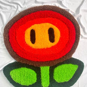 Fire Flower - Tufting Rug or Hang!