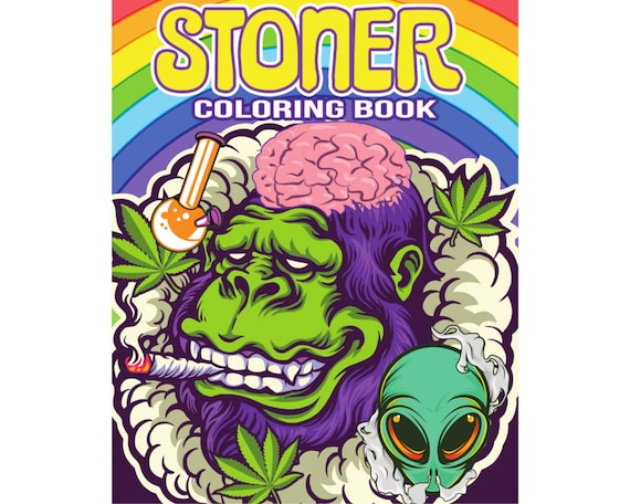 Trippy Coloring Book - (stoner Gifts) Large Print By Stoner Guy (paperback)  : Target