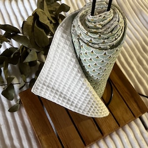 Toalhas de papel / pano lavável / toalhas de papel laváveis / toalhas de papel reutilizáveis / toalhas de papel em formato de favo de mel