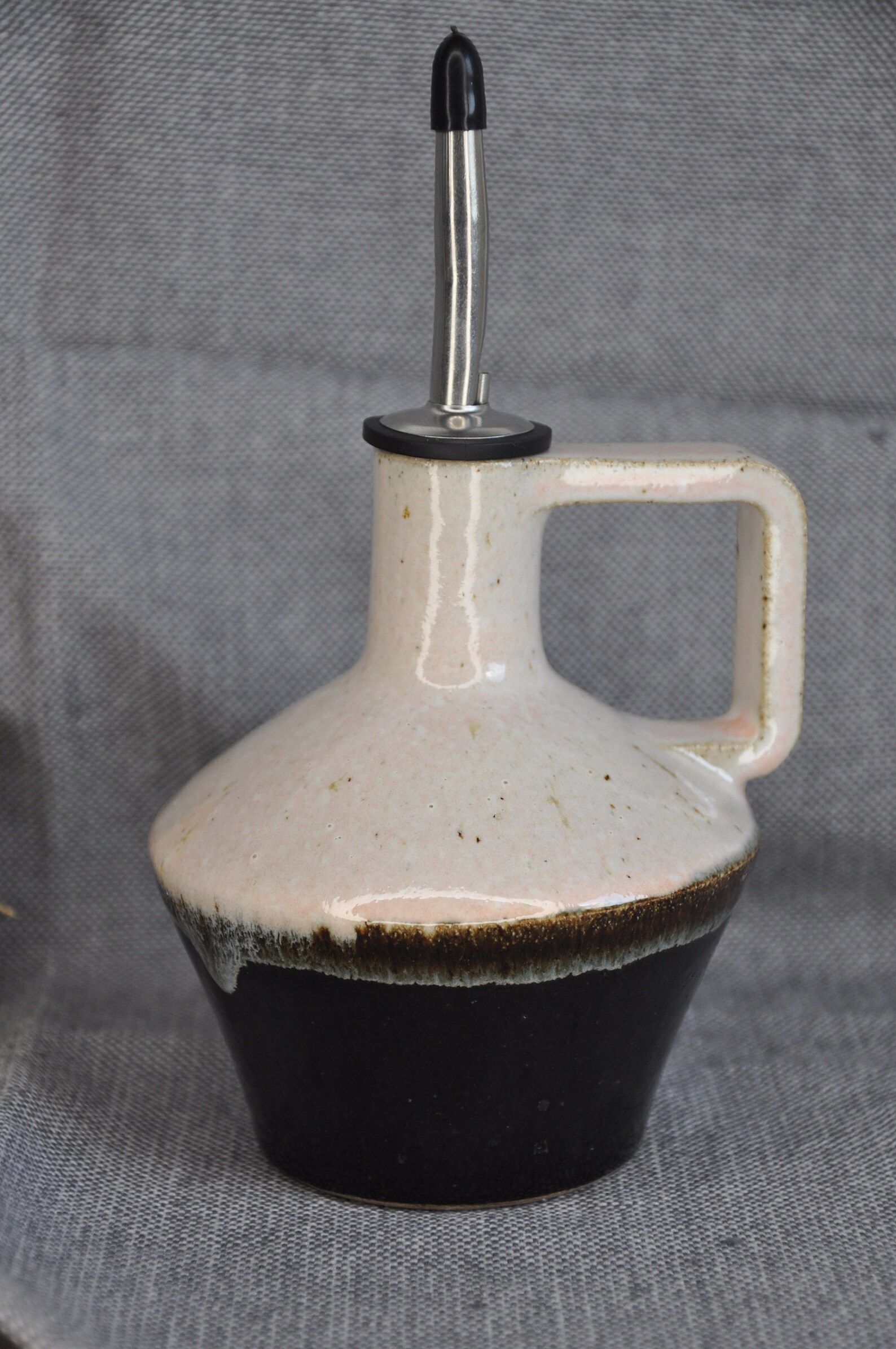 Handmade ceramic oil bottle pottery oil bottle olive oil Etsy