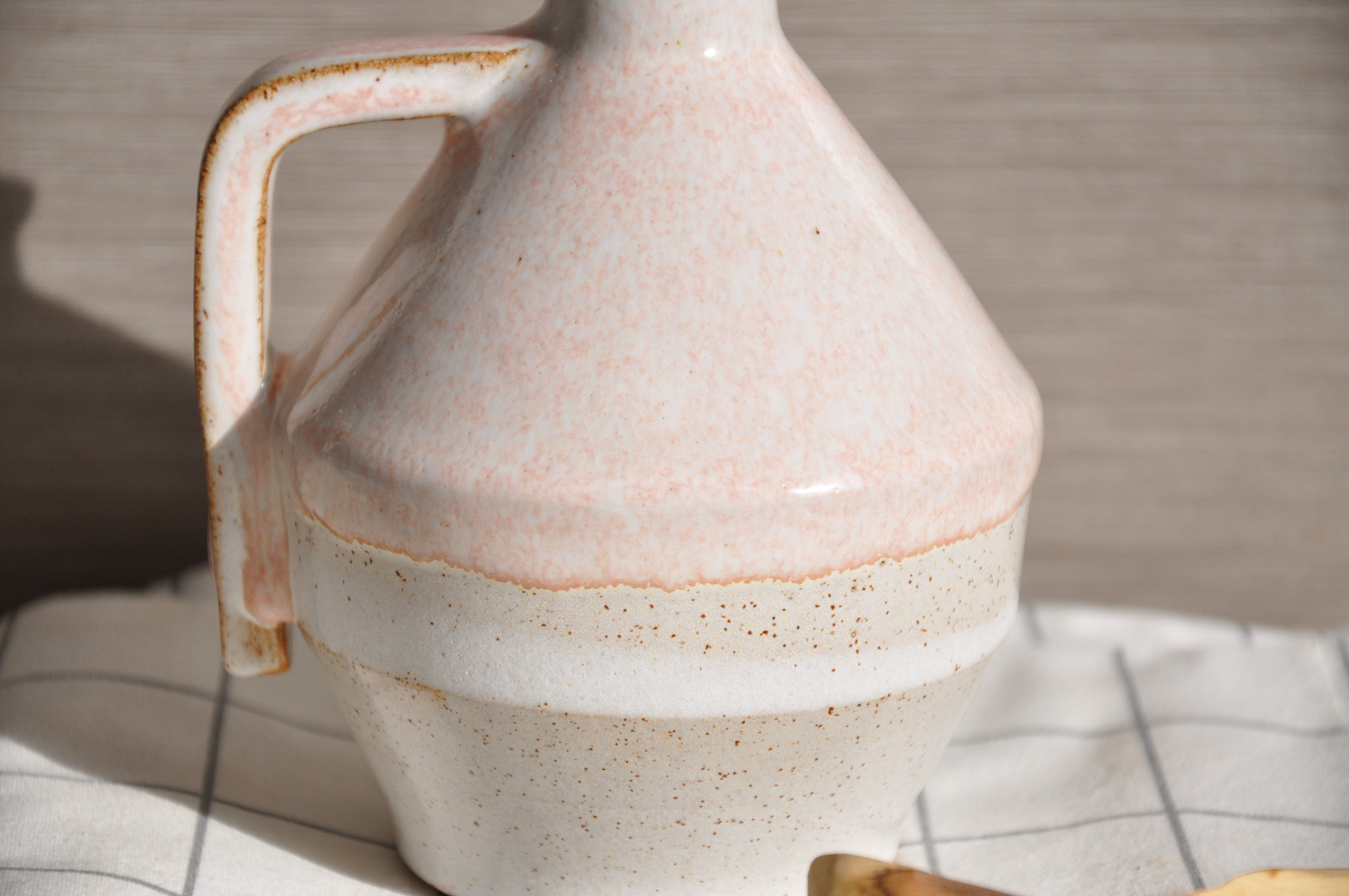 Handmade ceramic oil bottle pottery oil bottle olive oil Etsy