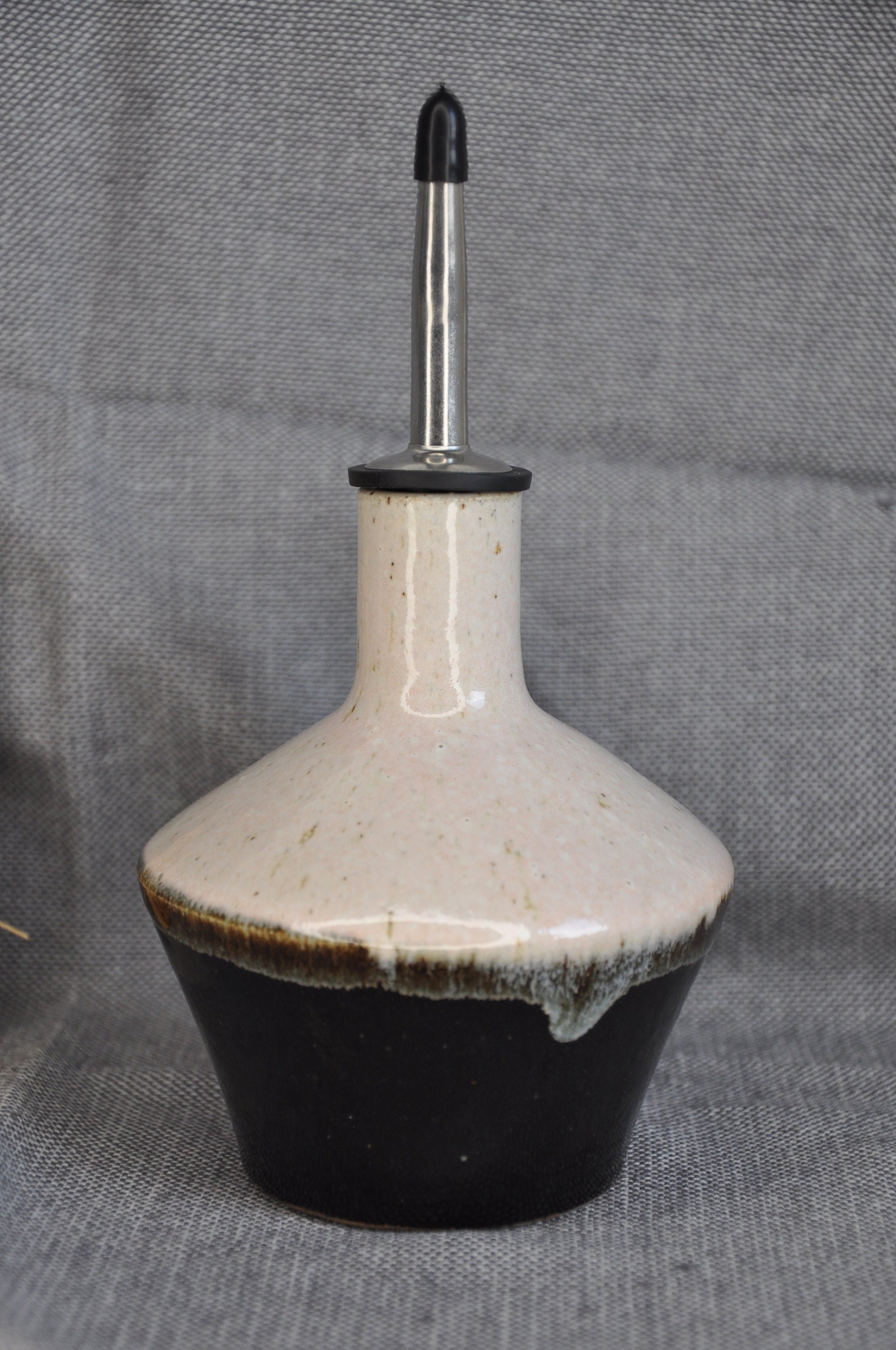 Handmade ceramic oil bottle pottery oil bottle olive oil Etsy