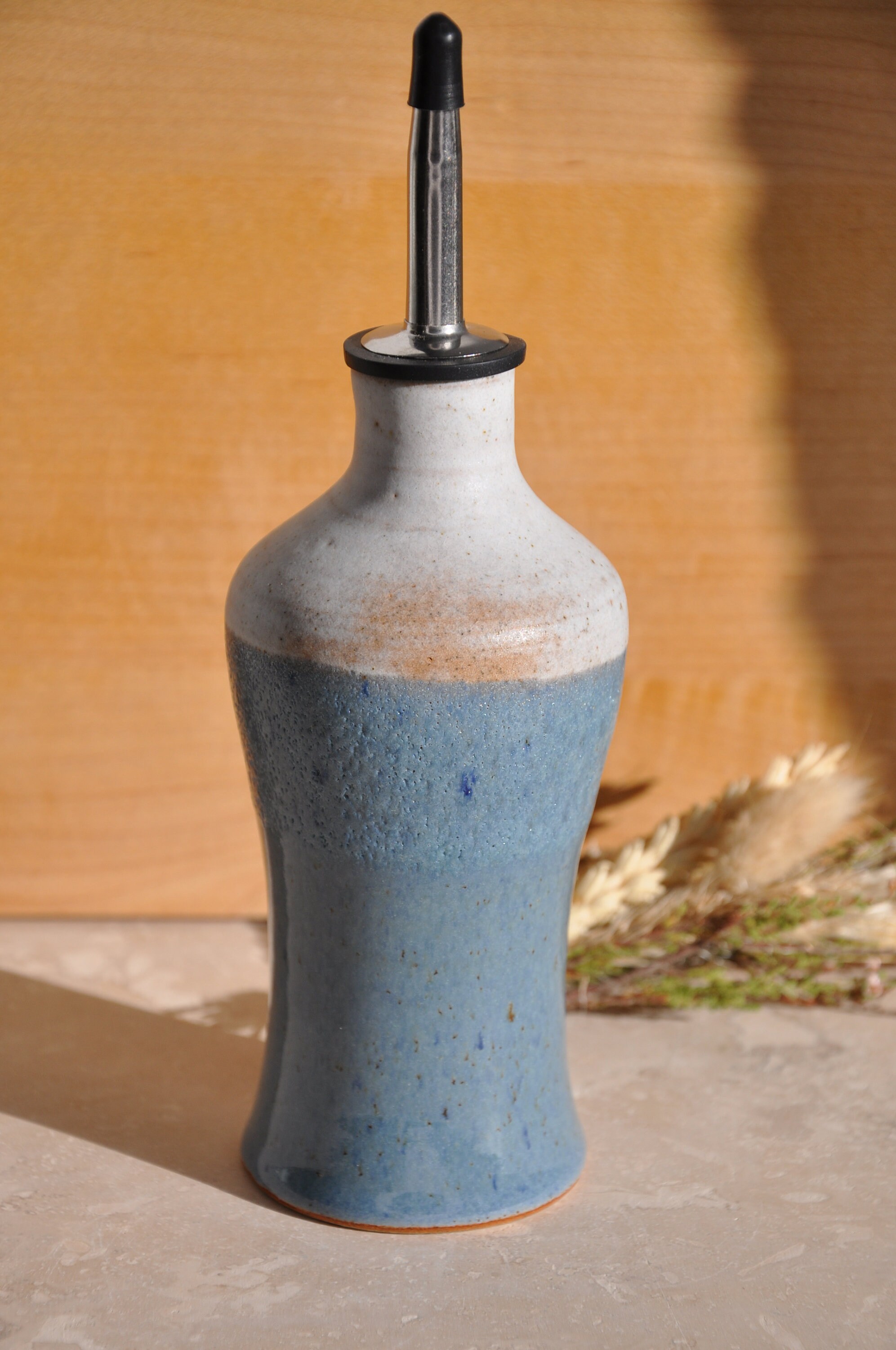 Handgemachte Keramik Ölflasche Keramik Ölflasche Etsy