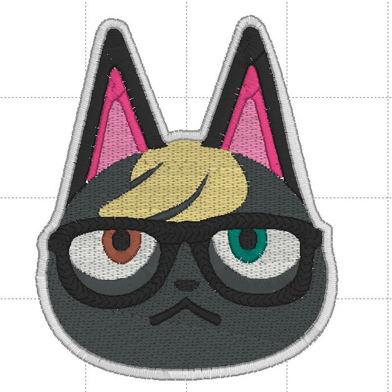 Download Animal Crossing Raymond Machine Embroidery Design Art Collectibles Embroidery Puhlsphotography Com
