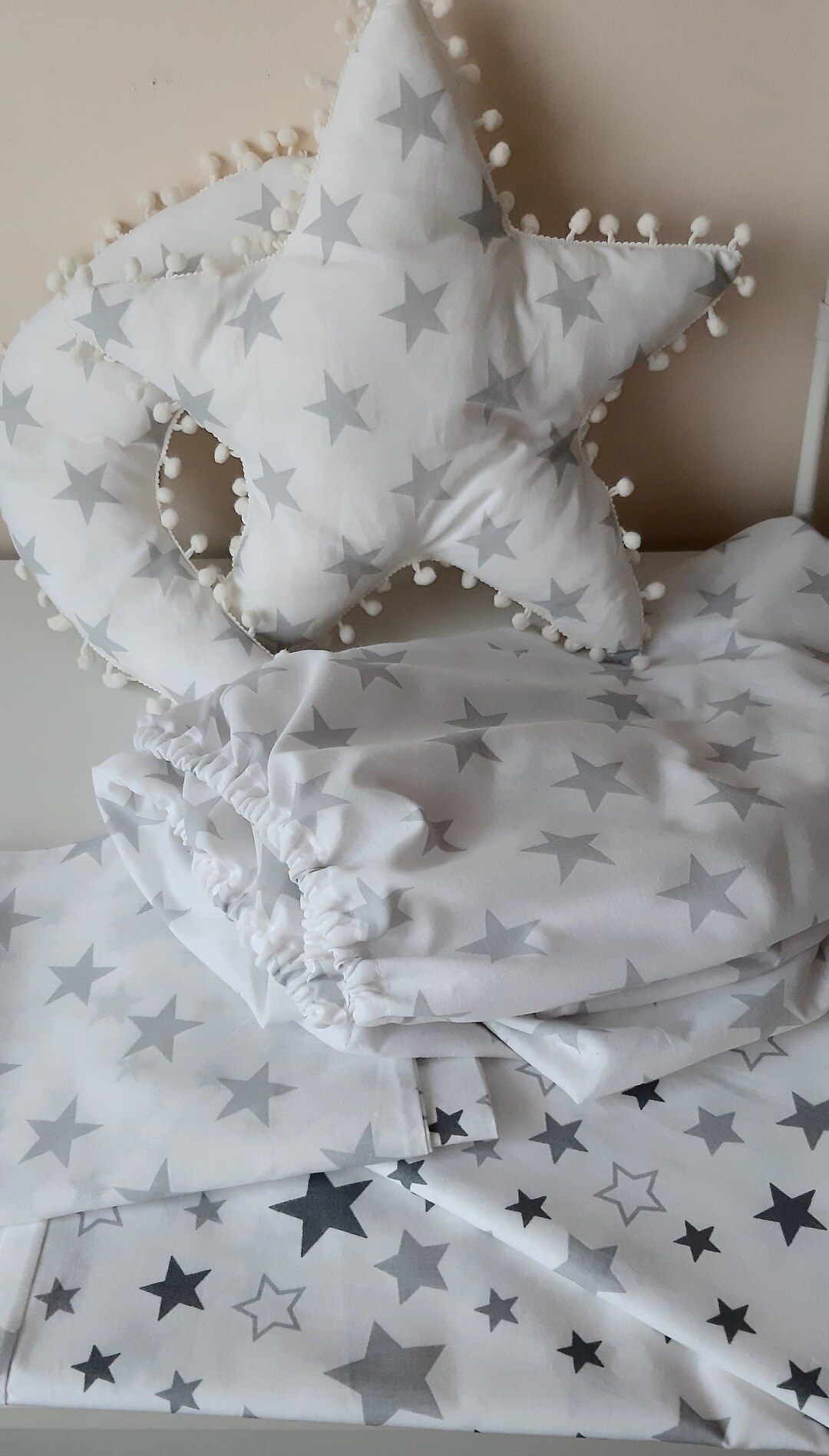 100 Organic Cotton Kids Cot Duvet Cover Cot Bed Fitted Sheet Etsy