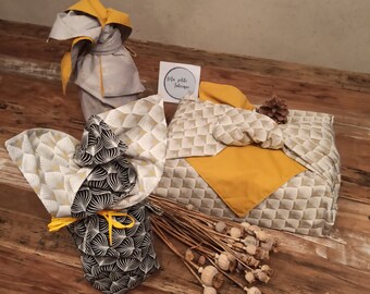 Furoshiki Tessuti reversibili per confezioni regalo