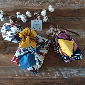 Furoshiki Reversible gift wrapping fabrics