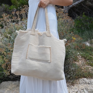 Bolsa de praia grande, sacola, sacola, sacola