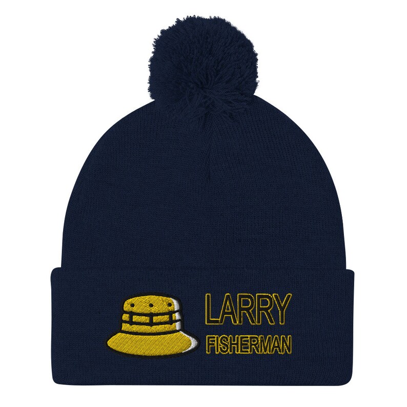 Pom-Pom Beanie Larry fisherman with fisherman/'s hat