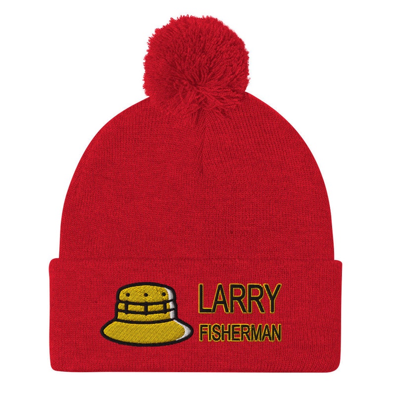Pom-Pom Beanie Larry fisherman with fisherman/'s hat