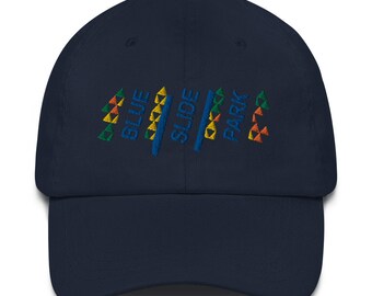 Dad Hat Blue Slide Park Embroidered 