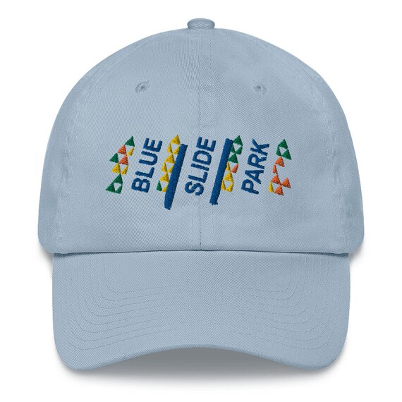Dad Hat Blue Slide Park Embroidered 
