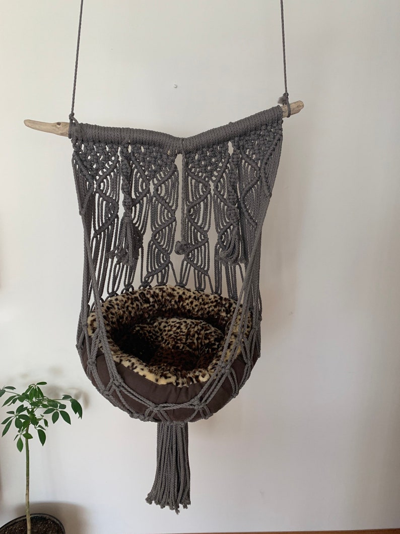 Handmade Macrame Cat Hammock Bed Hanging Cat Bed Gift for Etsy