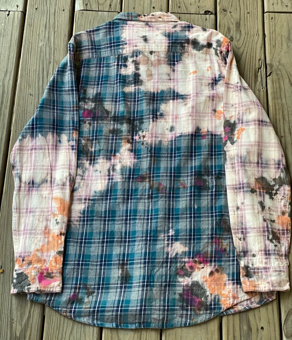 flannel vintage shirtdress - image 3