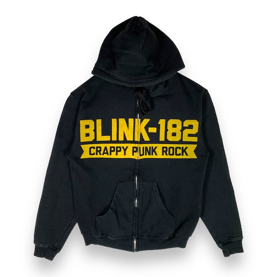 Rare Vintage BLINK 182 Band Crappy Punk Rock Fullzipper Hooded Small Size Etsy Canada