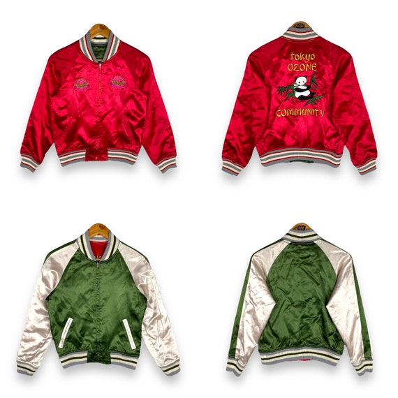 Rare Vintage OZONE COMMUNITY TOKYO Sukajan Jacket Hysteric Glamour 