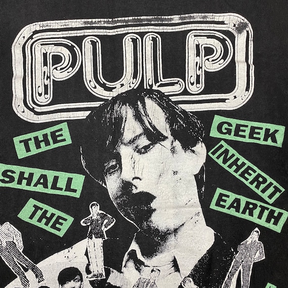 Never Seen!! Vintage 90's PULP Band Jarvis Cocker… - image 3