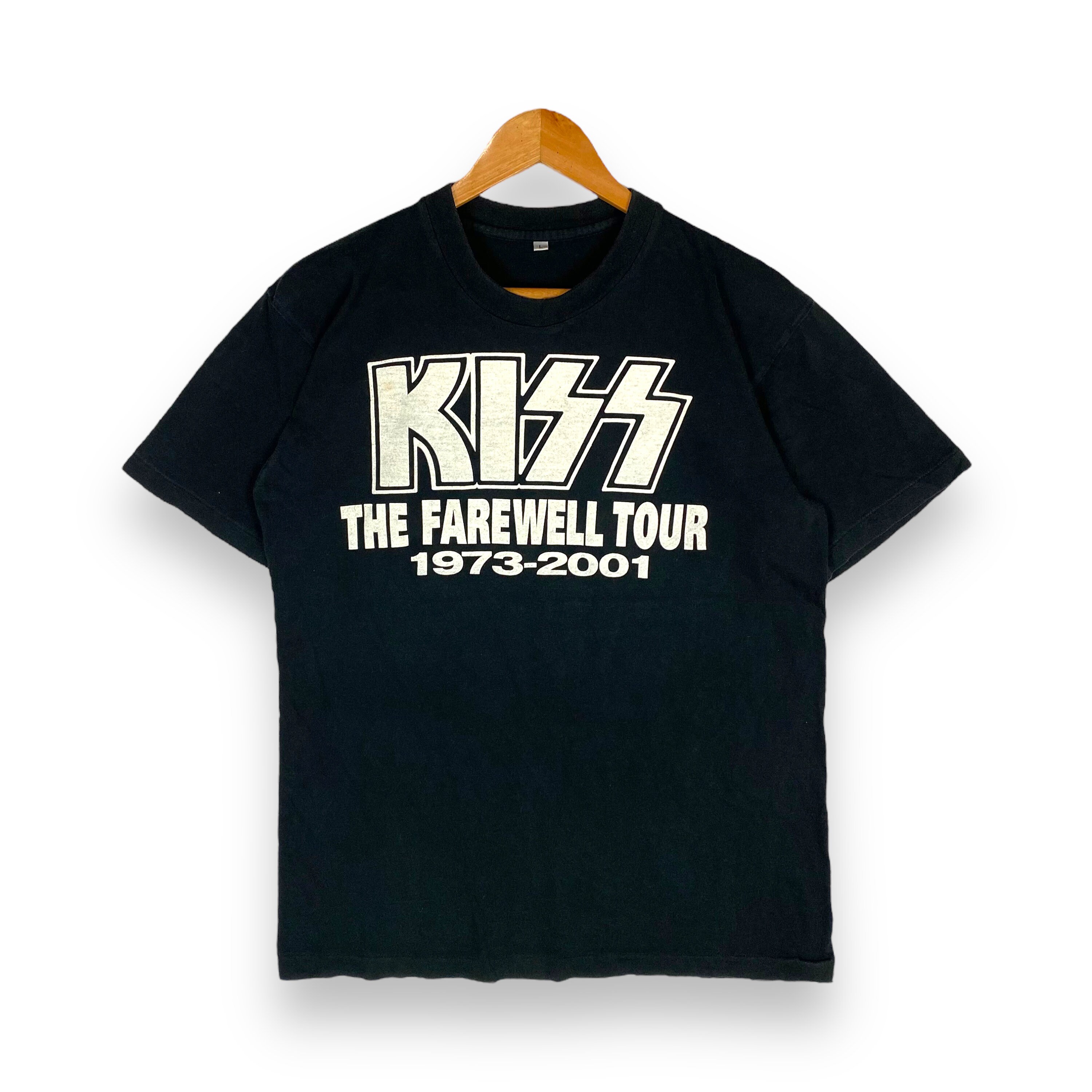 KISS Tシャツ THE FAREWELL TOUR 1973-2001 Lサイズ キッス IO(T