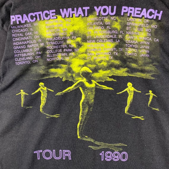 Rare!! Vintage 1990 TESTAMENT "Practice What You … - image 8