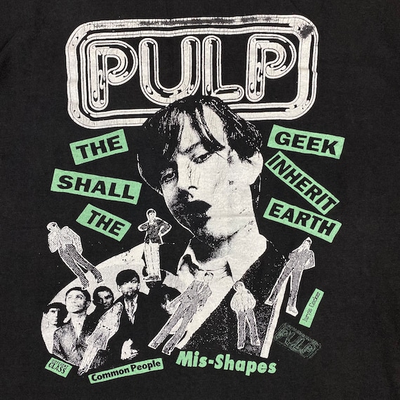 Never Seen!! Vintage 90's PULP Band Jarvis Cocker… - image 2