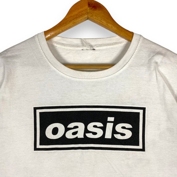 Rare!! Vintage OASIS Band T Shirt Us Tour Britpop… - image 2