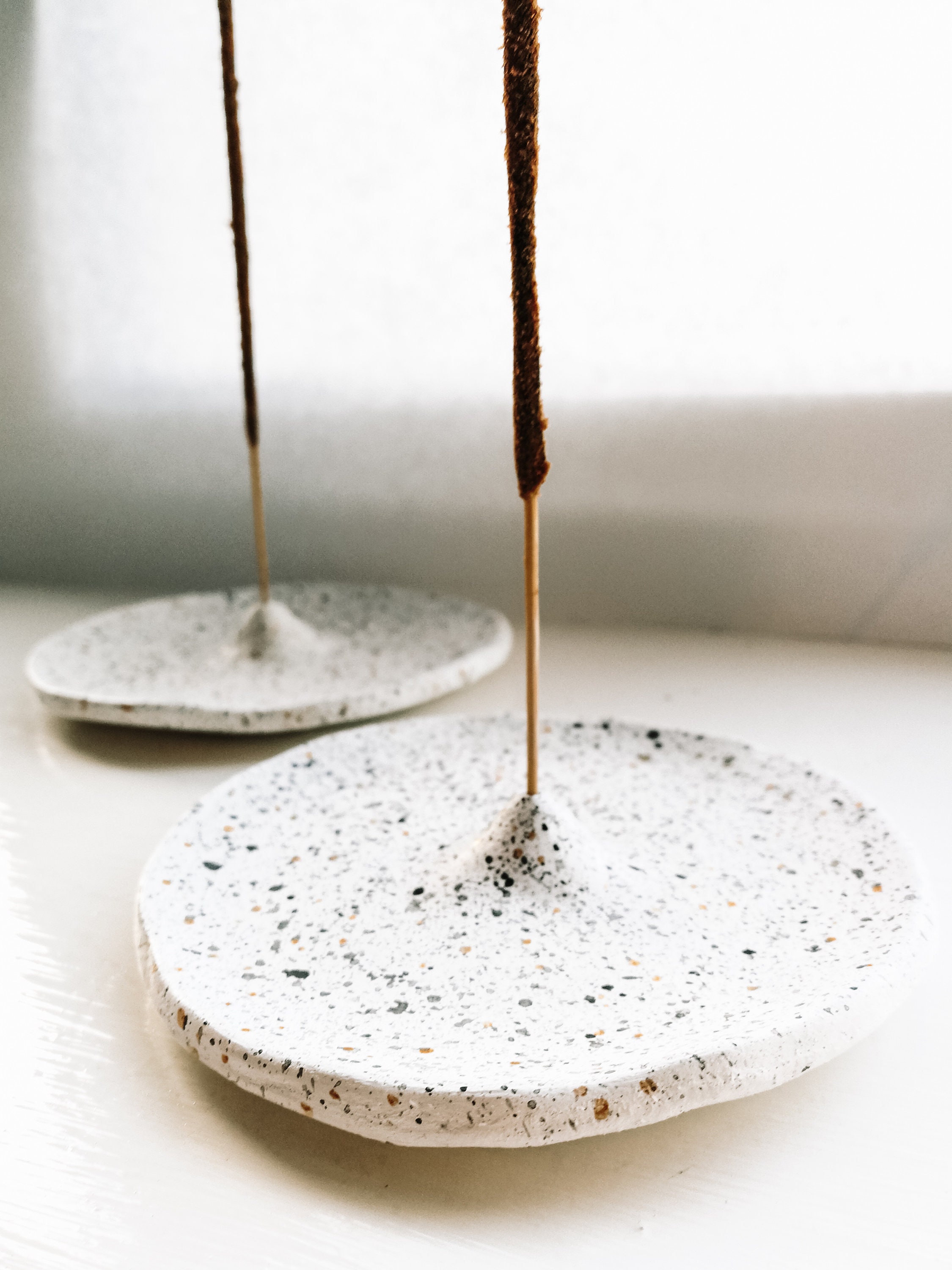 Incense Stick Holder Dish Handmade Incense Holder Clay Etsy