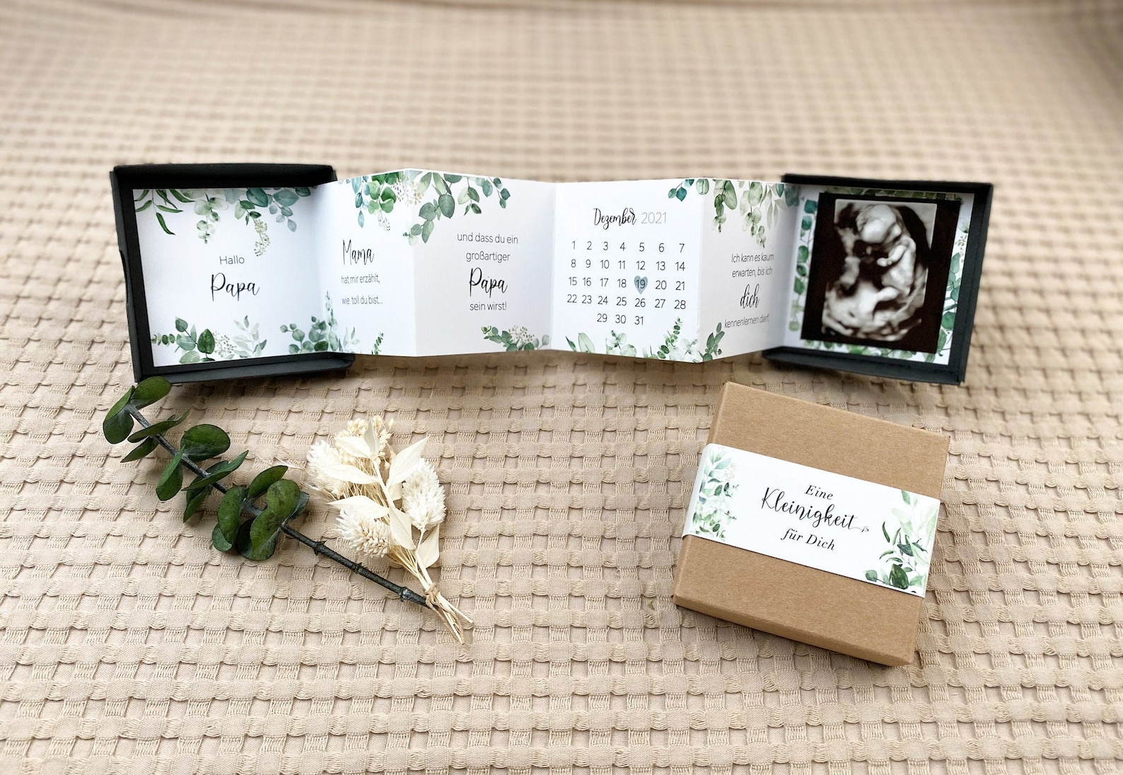 Gift Box Eucalyptus  You're Going to Be Daddy