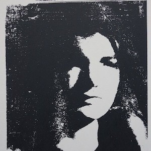 Fine POP ART Limited edition silkscreen serigraph - Jackie, Warhol, signed, stamped and numbered