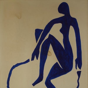 Fine art, Rare Fauvist painting – woman, signed, Henri Matisse