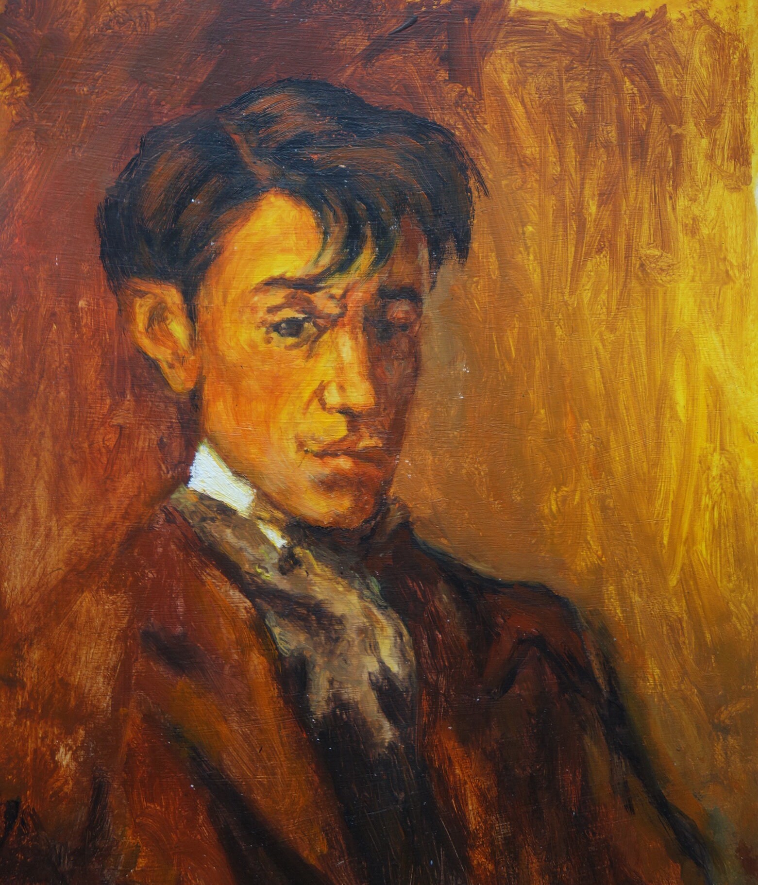 パブロ ピカソ(PABLO PICASSO)、【女の顔】、希少画集より