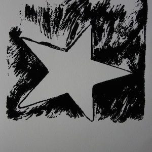 Fine POP ART Star Limited edition silkscreen serigraph, Warhol, signed, stamped and numbered