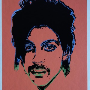 Fine POP ART Limited edition silkscreen serigraph - Portrait, Warhol, signed, stamped and numbered