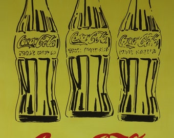 コカコーラ　柳沢京子先生　版画　オリンピック il_340x270.5133139882_282j.jpg