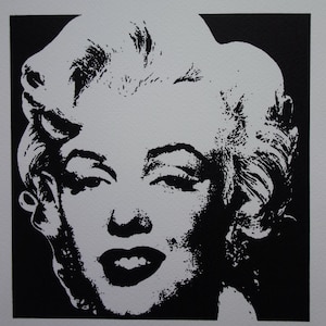 Fine POP ART Marilyn Monroe Limited edition silkscreen serigraph, Warhol, signed, stamped and numbered
