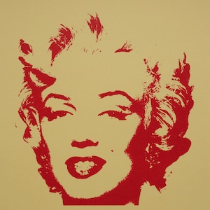 Fine POP ART Marilyn Monroe Limited edition silkscreen serigraph, Warhol, signed, stamped and numbered