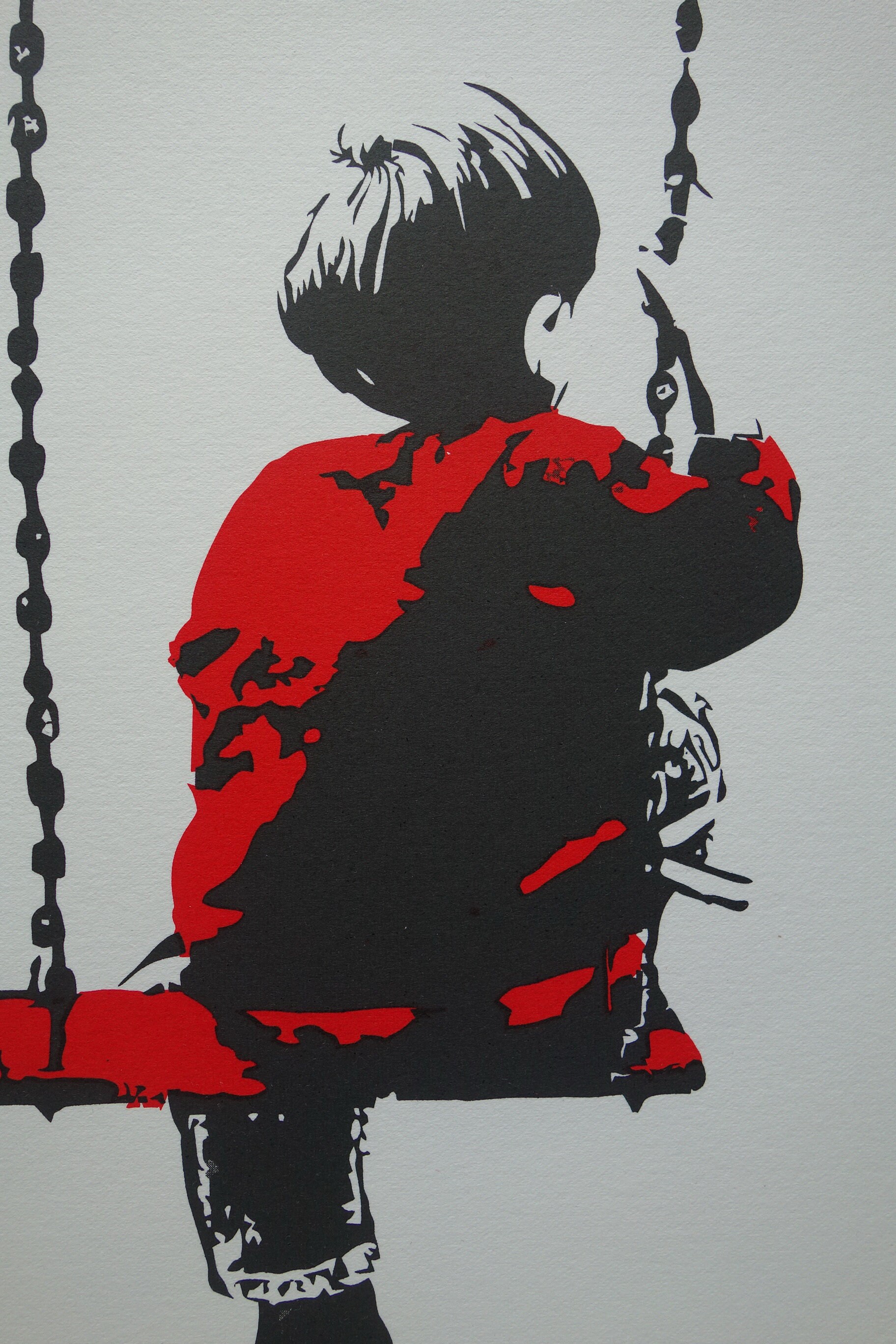 Limited Edition Pop Art Graffiti Silkscreen Serigraph - Boy