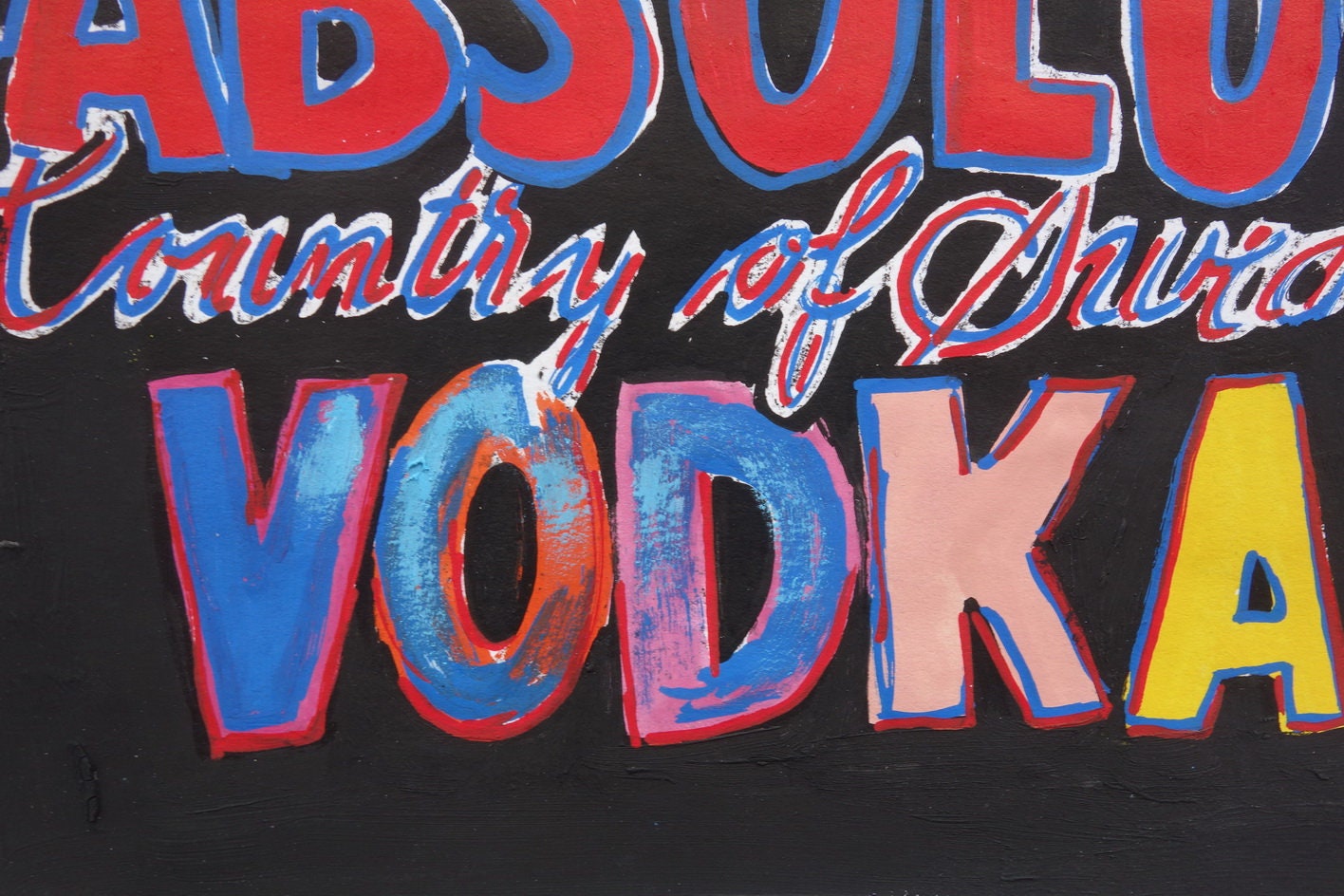 Fine Unique Pop Art Painting – Bottle, Signed, Andy Warhol - Etsy