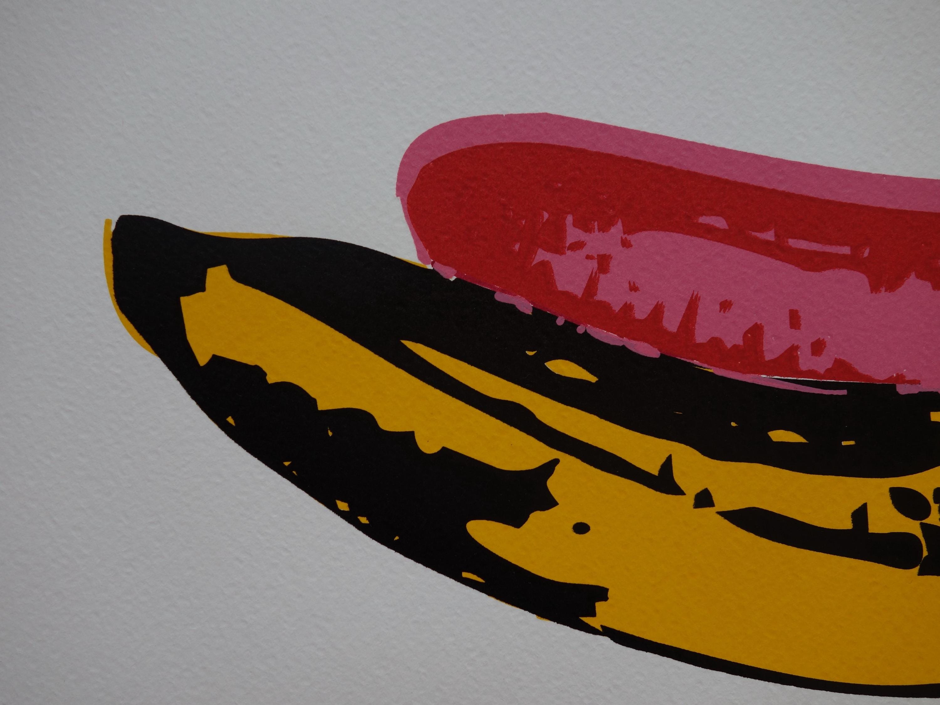 Fine POP ART Limited Edition Silkscreen Serigraph - Banana, Warhol